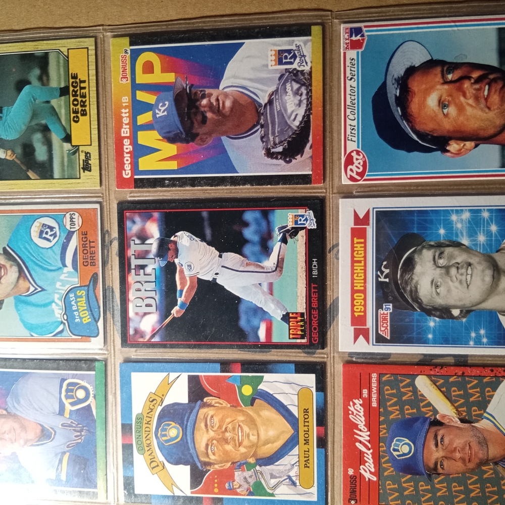 Baseball Card Collection Set